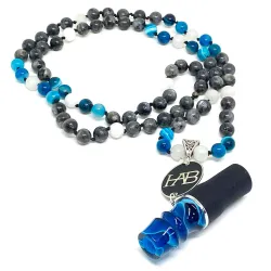 Персональний мундштук HAB Premium Blue Grey